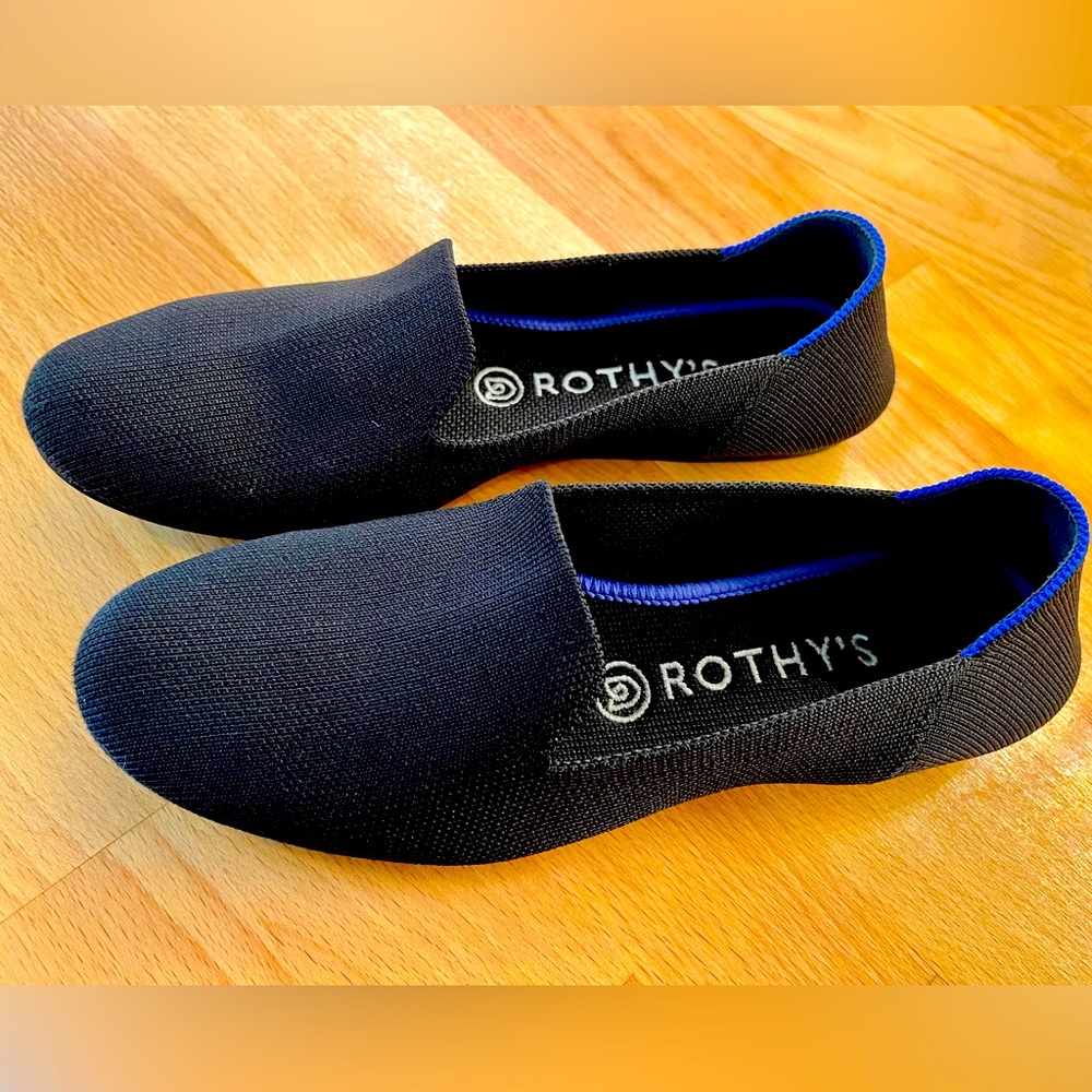 Rothy’s The Loafer black size 7.5 like new